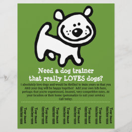 Hund, promenader, Grooming, Sitta promo tem Reklamblad