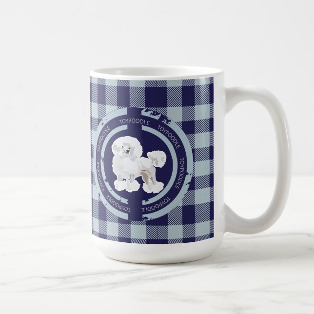 HUND PUDEL (BLUE) KAFFEMUGG (Höger)