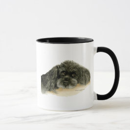 Hund Pudel Mugg