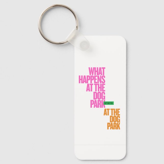 Hund puppy kärlek lustig nyckelring (Framsida)