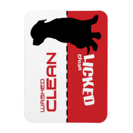 Hund Puppy Pitbull Dishwasher Magnet - Slickat ren