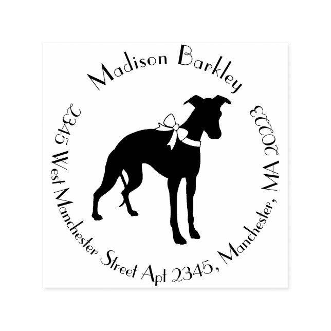 Hund Puppy Självfärgande Stämpel (Design)