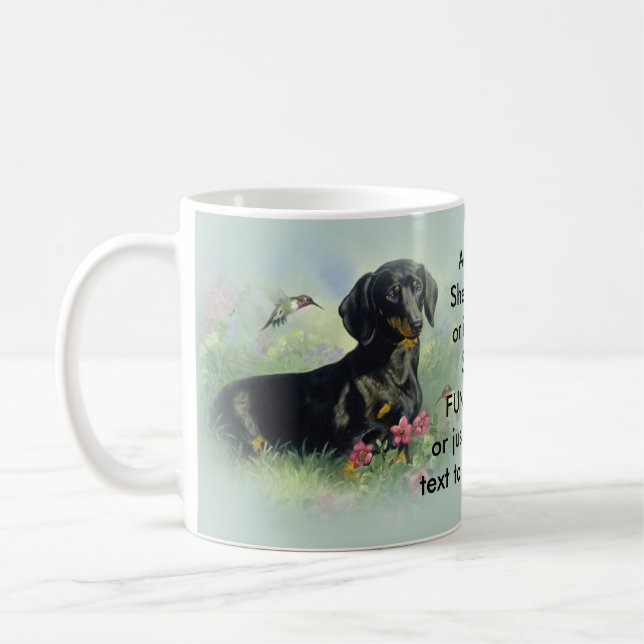 Hund RÄDDING FUNDRAISER Coffee Mugg Kopp (Vänster)