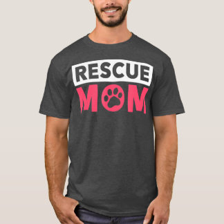 Hund Rädding Gift for Women - Rädding Mamma T Shirt