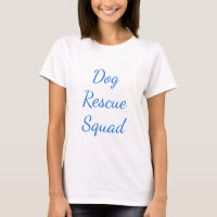 Hund Rädding Squad Team Anpassningsbar Blue Pet Pa