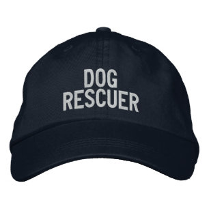 "Hund Rescuer" Broderad Keps