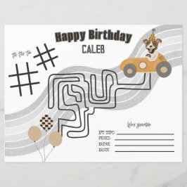 Hund Reversible Colour Activity Page i Tävling