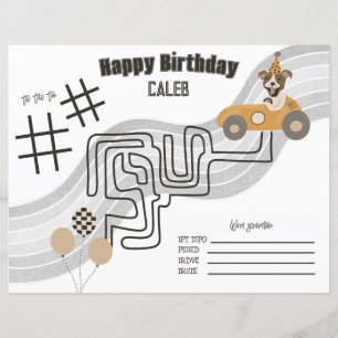 Hund Reversible Colour Activity Page i Tävling