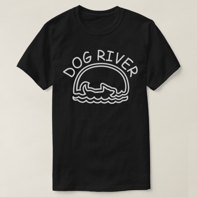 Hund River Hundar Classic T-Shirt (Design framsida)