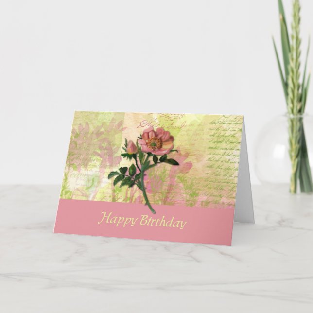 Hund Ro födelsedagskort Kort (Framsida)