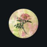 Hund Ro Magnet<br><div class="desc">Med den här magneten i Hund kan du använda min digitala konsmålning av ett Hund Ro på en digital konsthistorik med blommigt i nyck och gröntar.</div>