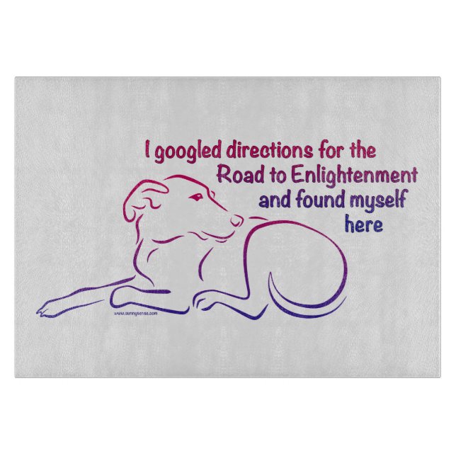 Hund Road to Enlightenting Cutter Board (Framsidan)