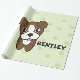 Hund Rockets Tecknads™ - Bentley Presentpapper