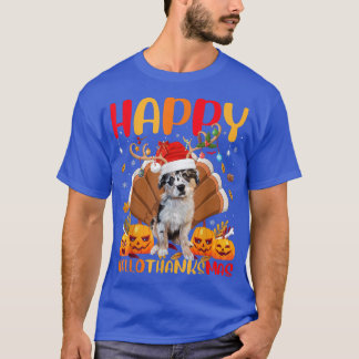 Hund rolig hund Älskare Lycklig Australian shepher T Shirt