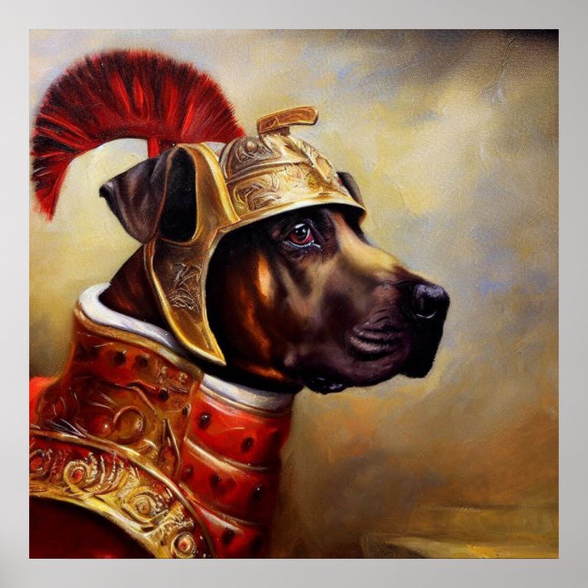 Hund Roman General Poster (Framsidan)