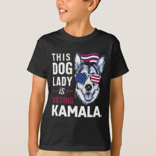 Hund röstar Kamala T Shirt