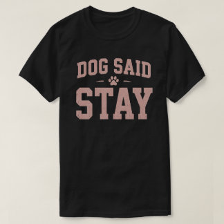 Hund sa sitt roliga husdjur förälder vintage desig t shirt