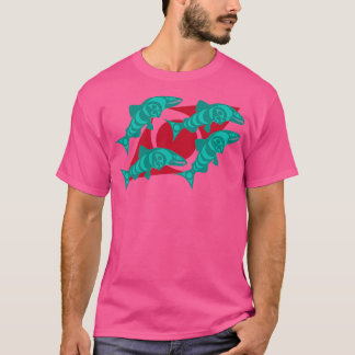 Hund Salmon T Shirt