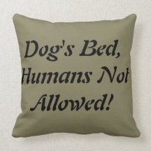 Hund sängdekorativ kudde