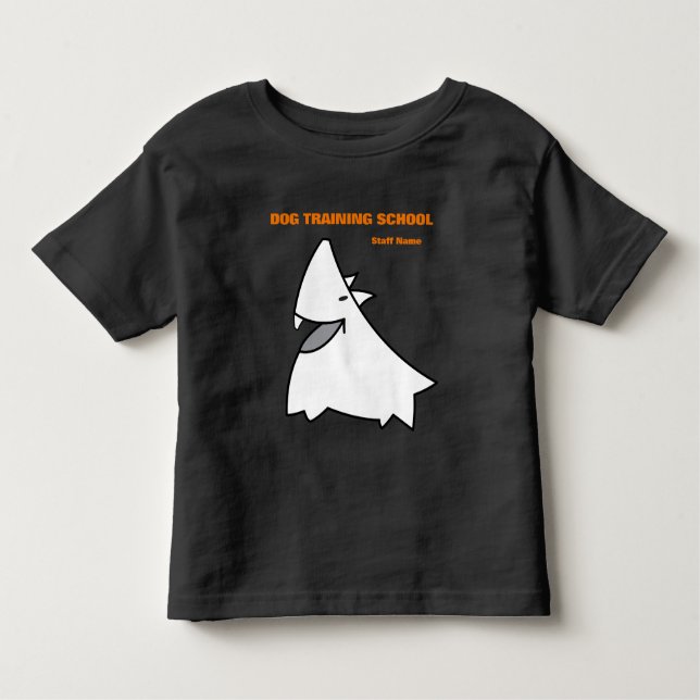 Hund School Personal T Shirt (Framsida)