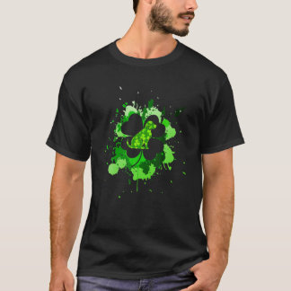 Hund Shamrock St patricks day for Women Girl T Shirt
