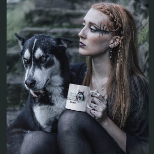 Hund Siberian husky Pet Coffee Mugg, Kopp