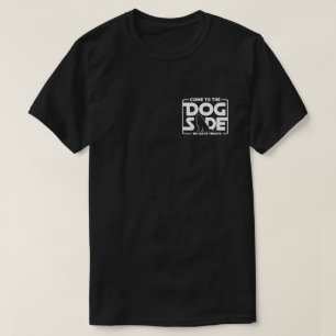 Hund sidan t shirt