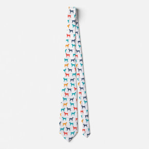 Hund Silhouette Manar Tie Slips