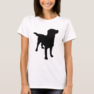 Hund Silhouette T Shirt