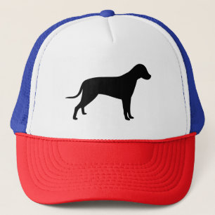 Hund Silhouette Truckerkeps