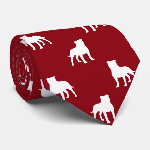 Hund Silhouettes Mönster Slips