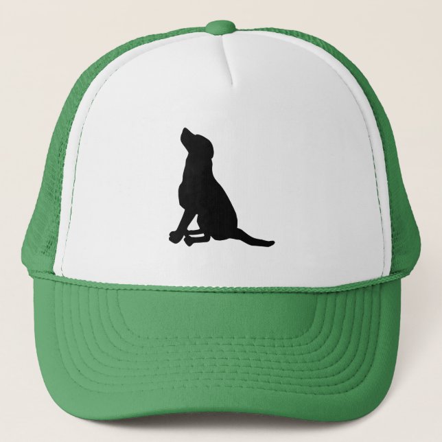 Hund Siluett Keps (Framsida)