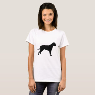 Hund Siluett T-shirt