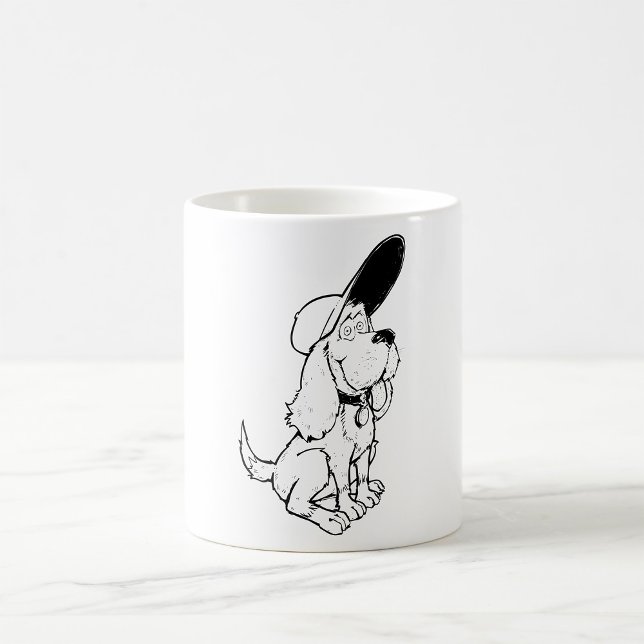 Hund Sketch Kaffemugg (Skapare uppladdad)