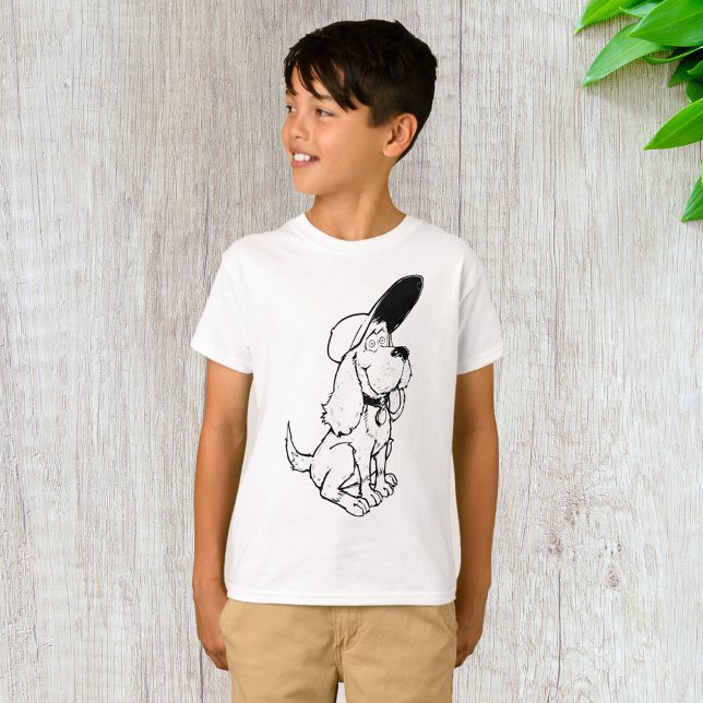 Hund Sketch T Shirt (Skapare uppladdad)