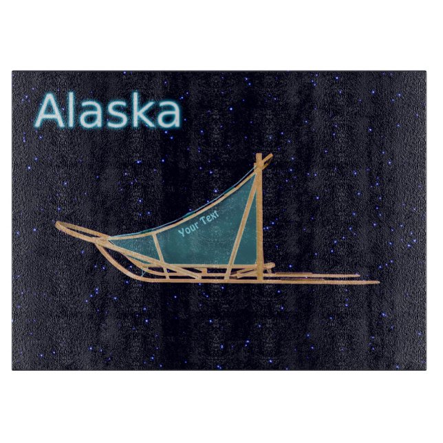 Hund Sled - Alaska (Framsidan)