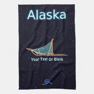 Hund Sled - Alaska Kökshandduk