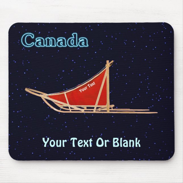 Hund Sled - Alaska Musmatta (Framsidan)