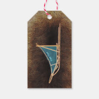 Hund Sled on Västindiou Päls