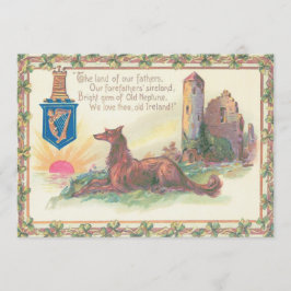 Hund Slott Harpan Erin Shamrocks Inbjudningar