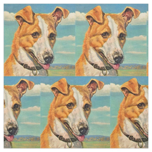 hund snygg hund tyg (Provkarta)