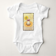 Hund solglasögon Utskrift T-Shirt