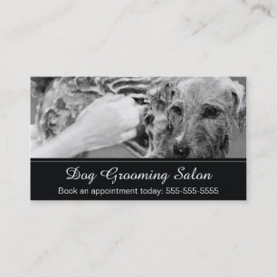 Hund som ansar visitkorten - Personalizable Visitkort