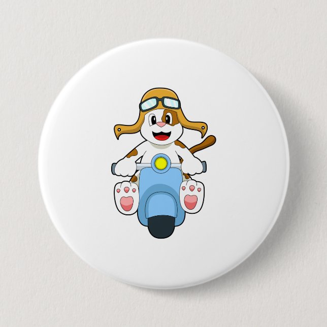 Hund som Biker med Scooter.PNG Knapp (Framsida)