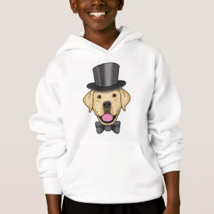 Hund som brudgumme med fluga t shirt