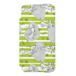 hund som leker mönsterbakgrund