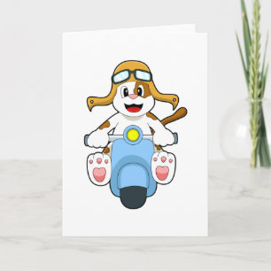 Hund som motorcyklist med skoter.PNG Kort