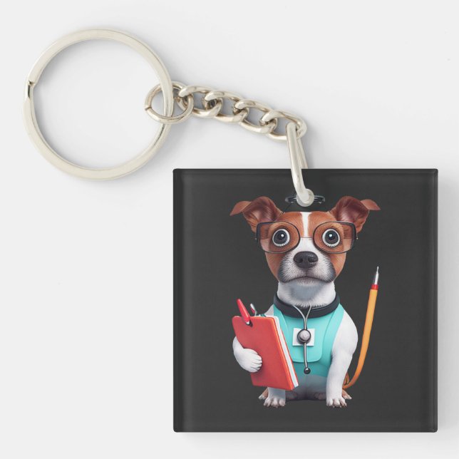 Hund som sjuksköterska, Hund som sjuksköterska (Framsidan)