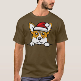 hund, söt jultomte (27) t shirt