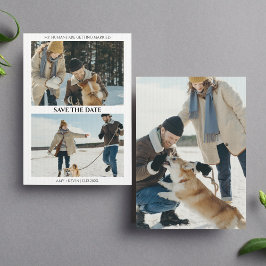 Hund Spara datum som människor Gifta sig Bröllop Inbjudningar